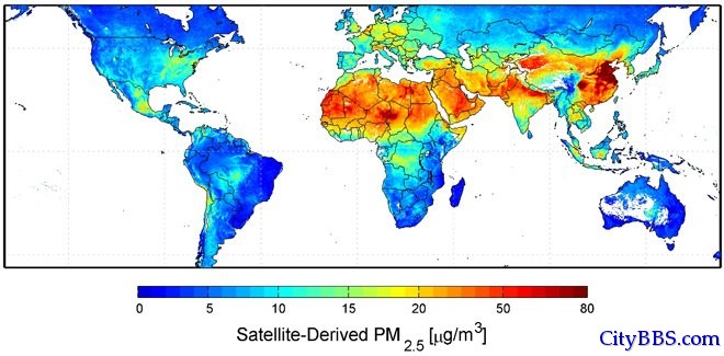 中国的PM25真实数据加入空气污染排名